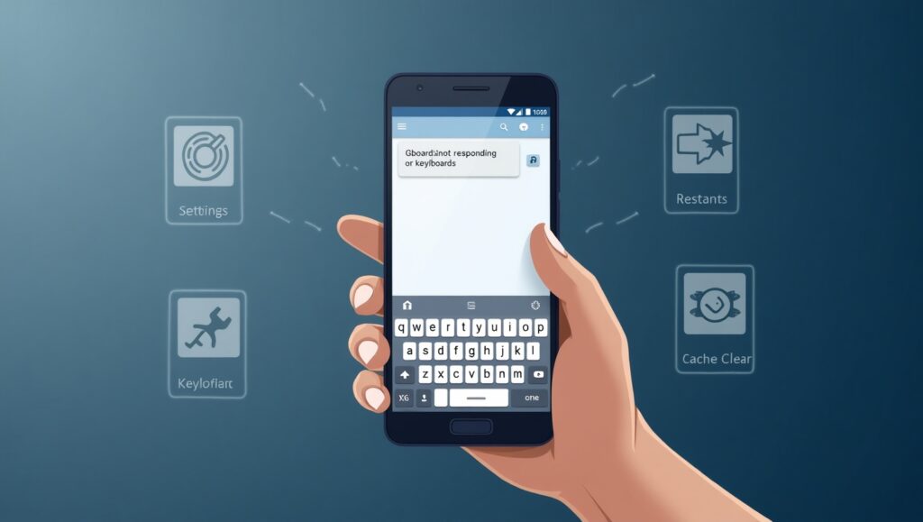 Fix Android Keyboard Not Responding Issue