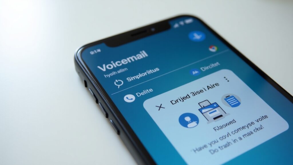 retrieve a deleted voicemail android