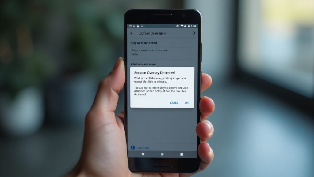 Fix Screen Overlay Detected Error in Android