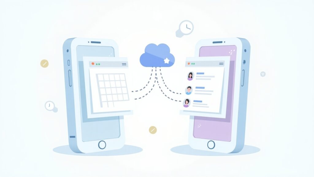 share iPhone calendar with Android