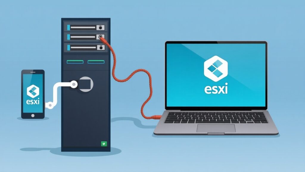 Connect Android Phone via ESXi USB Passthrough