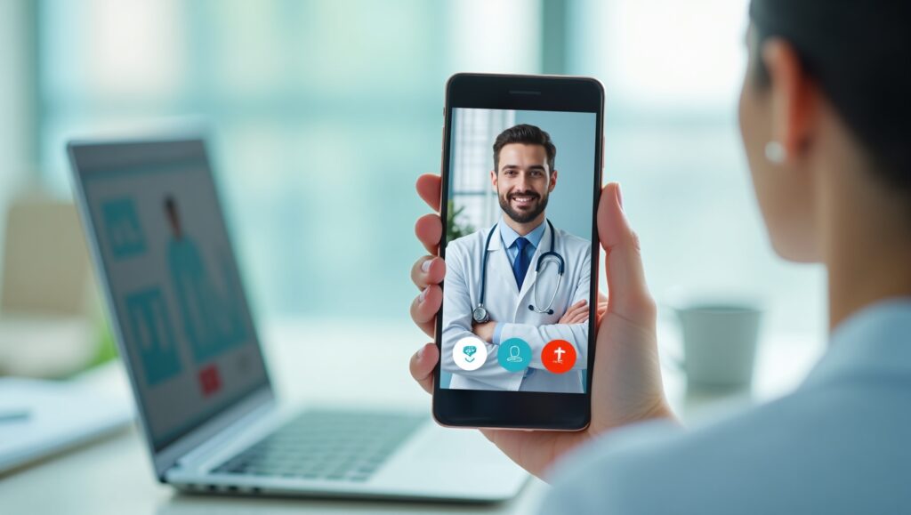 Telehealth on Android Phone