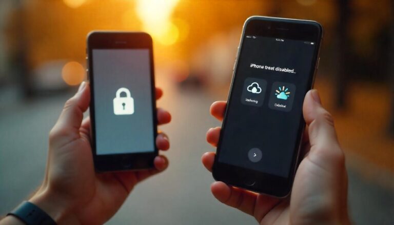 Unlock Disabled iPhone